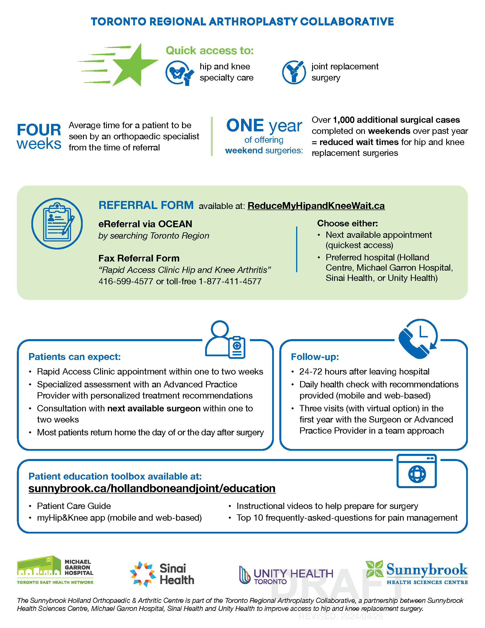 Health System News Hospitals’ Weekend-Surgery Partnership Proving Successful